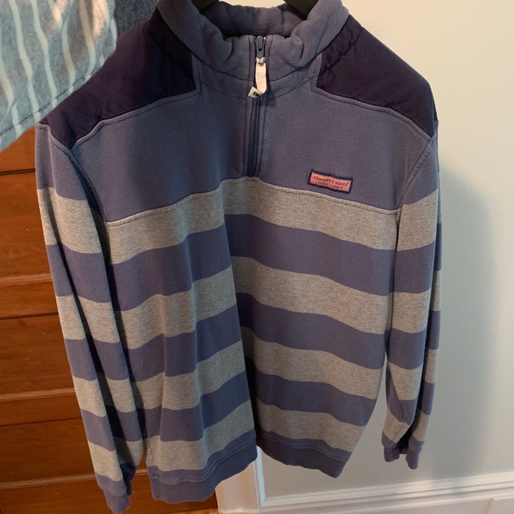 VINTAGE Vineyard Vines Quarter Zip (Large)